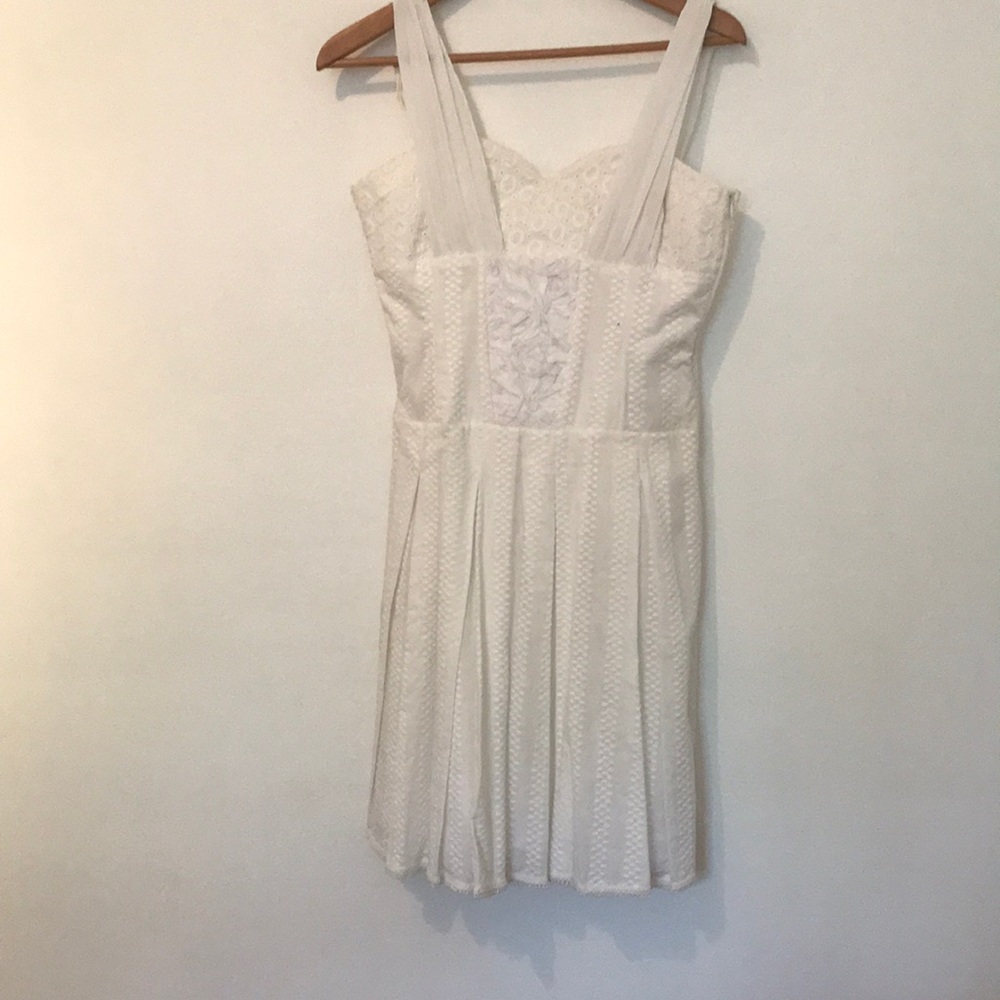 Women’s white dress